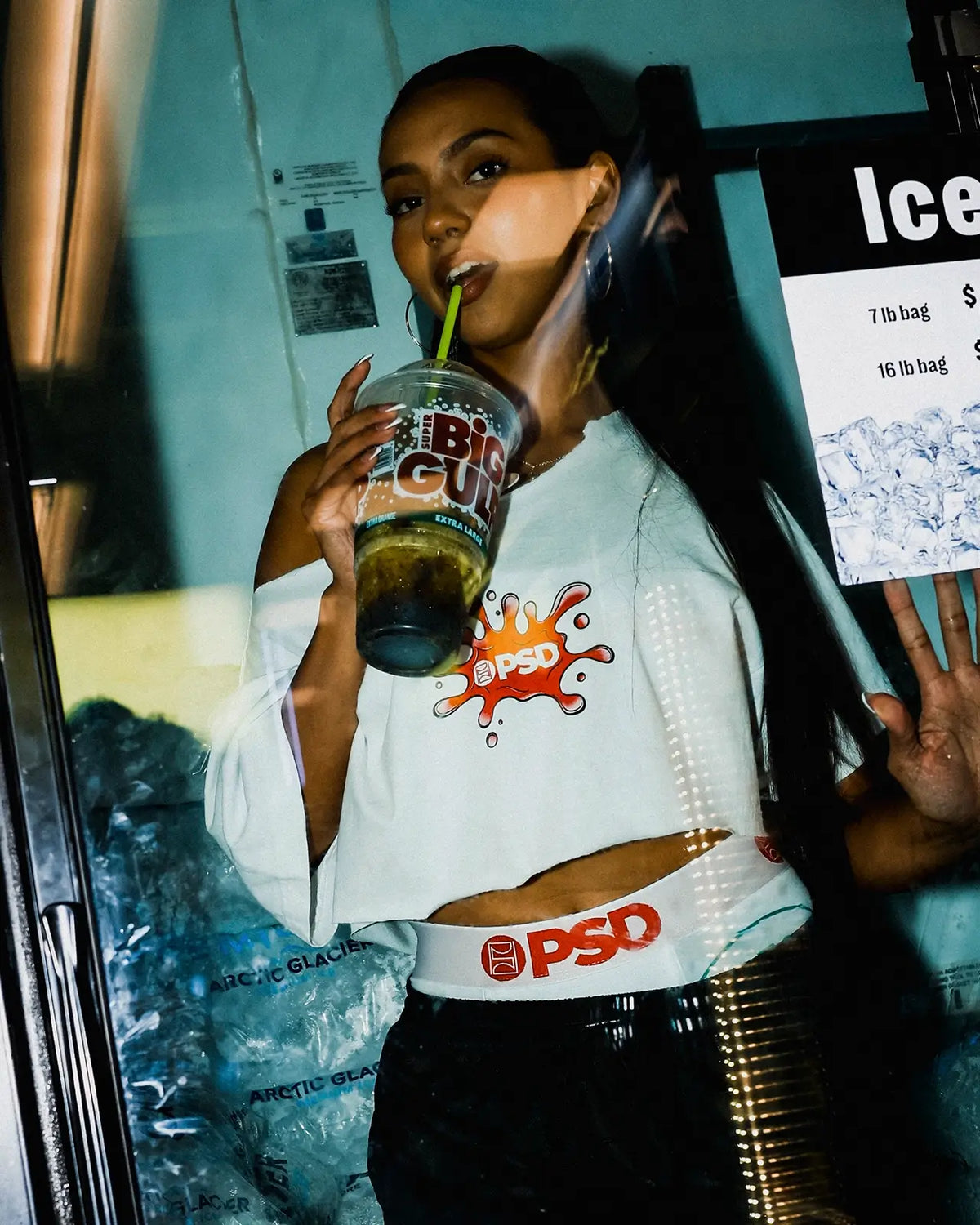 7-Eleven - Cherry Slurpee White Graphic Tee