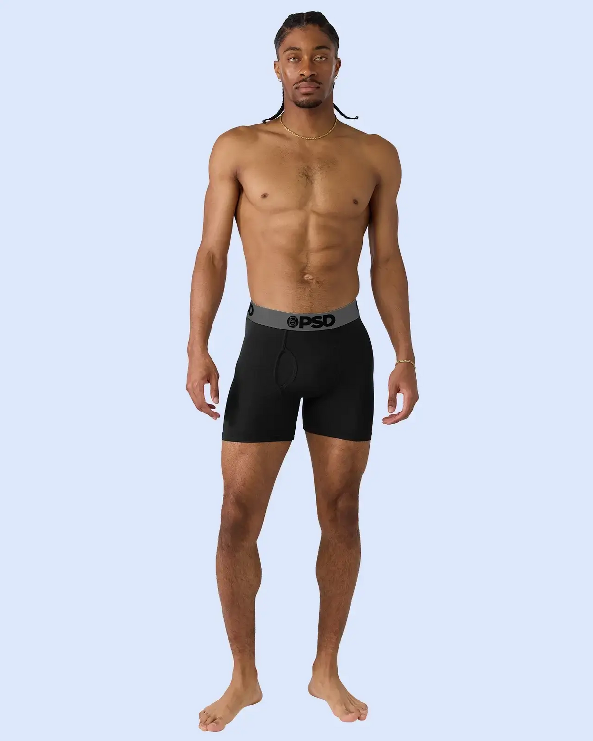 Luxe Modal - Black Grey